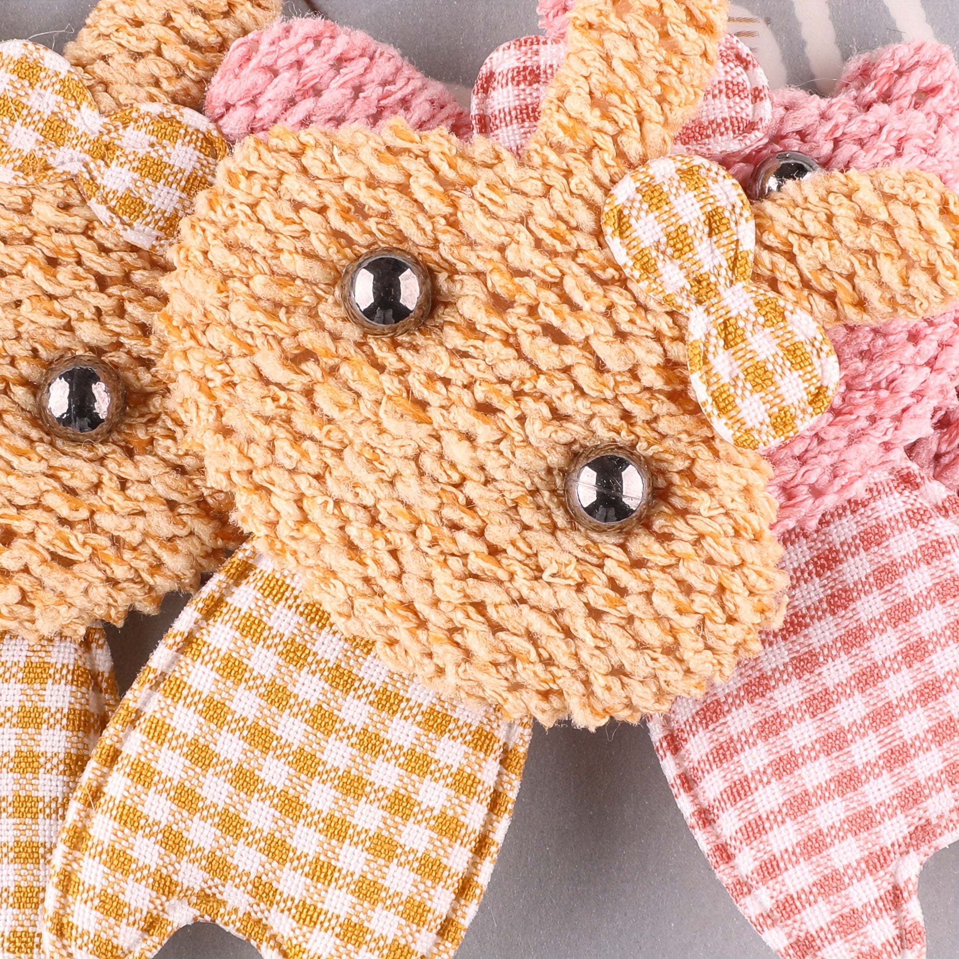 5pcs Bunny Patches for Girls Coat DIY Hand Sewing