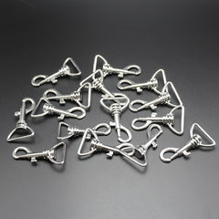 10pcs Swivel Snap Hooks Metal Heavy Duty Clasp Buckle Trigger Clip