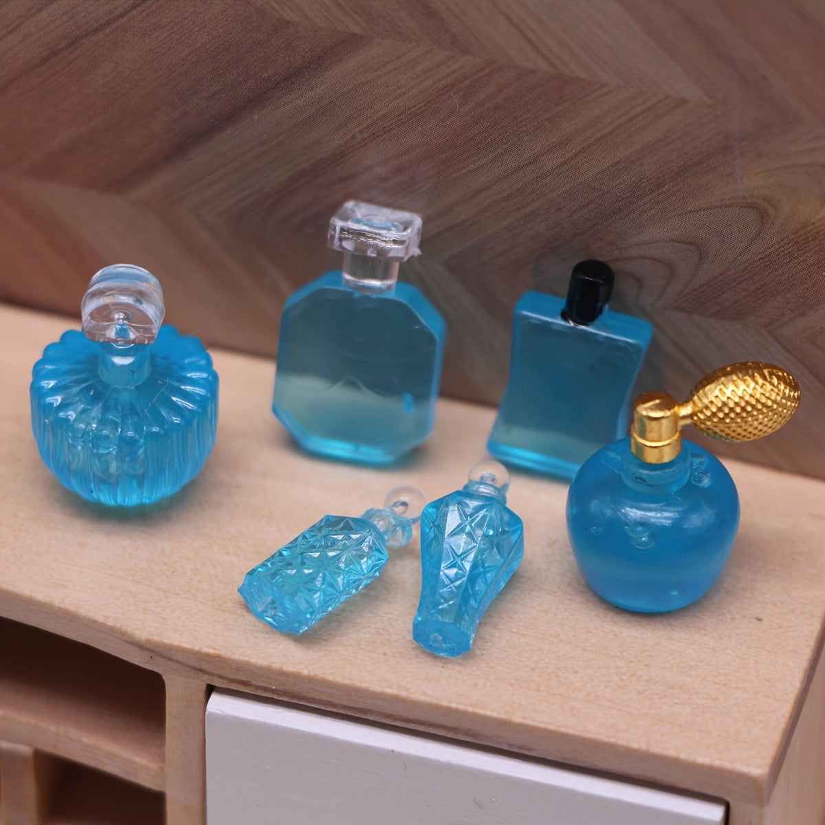 Mini Dressing Table Perfume Set BJD Props