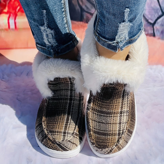 Gradient Coffee Winter Boots for Women