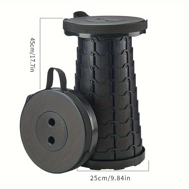 Adjustable Folding Stool for Camping Fishing Outdoor Activities