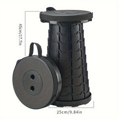 Adjustable Folding Stool for Camping Fishing Outdoor Activities