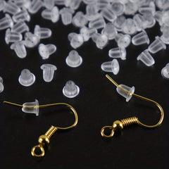 Clear Earring Backs For Studs Posts Safety Back Pads Replacement