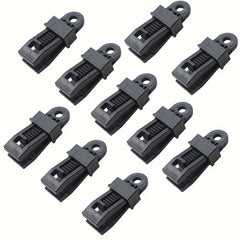 5pcs Tarp Clips Lock Grip Tarp Clamps Tent Fasteners Clips Holder