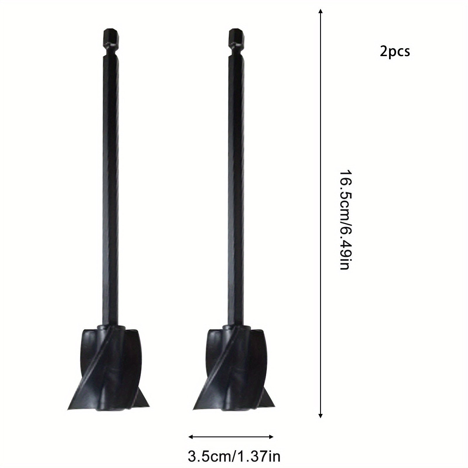 Epoxy Resin Mixer Paddle Attachment for Mixing Resin Paint