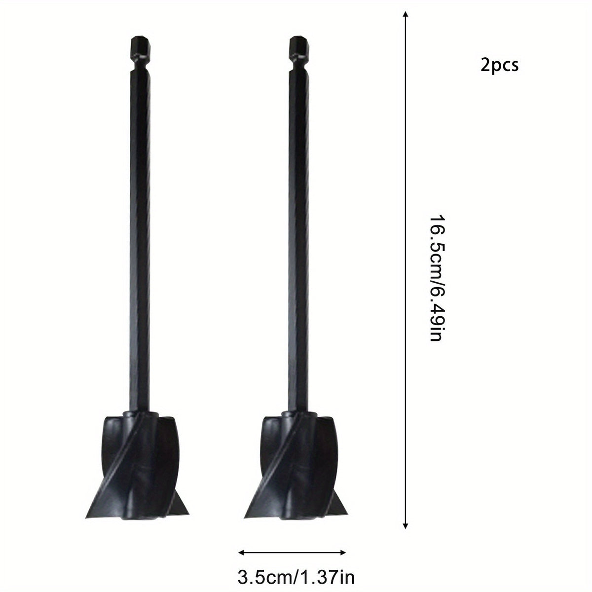 Epoxy Resin Mixer Paddle Attachment for Mixing Resin Paint