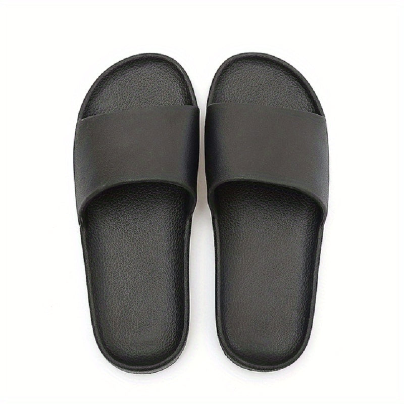 Men Slides Lightweight Non Slip Open Toe Quick Dry Slippers