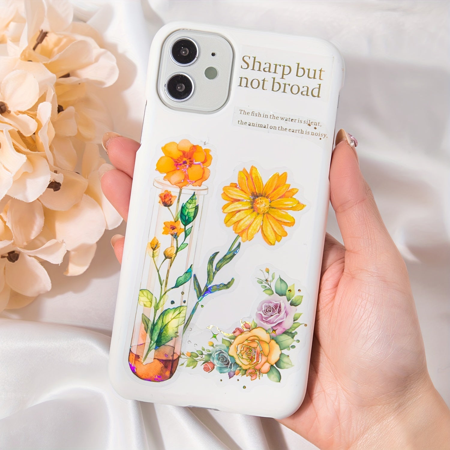 Flower & Plant Material Stickers - 5 Sheets