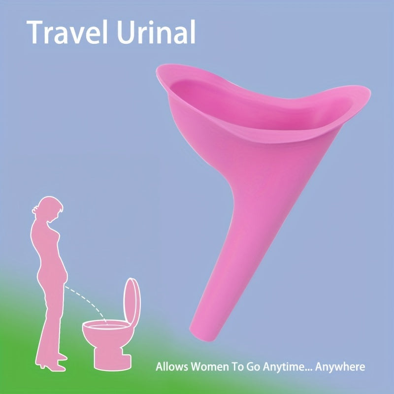 Portable Silicone Female Urinal Car Urinal Aid Travel Camping