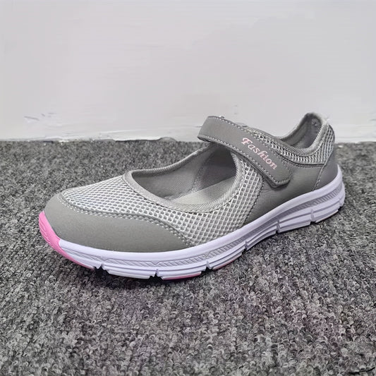Adjustable Lightweight Walking Shoes Soft Comfortable Breathable Casual