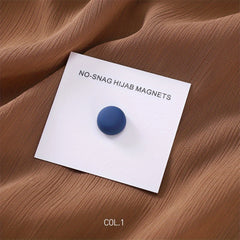 Macaroon Candy Hijab Magnetic Pins Frosted Strength Magnetic Buttons