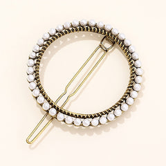 Sparkly Rhinestone Barrettes Princess Costume Pearl Pin Set