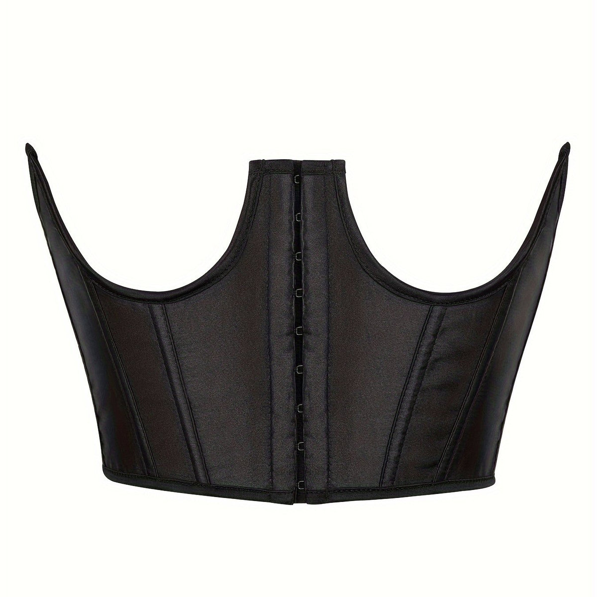 Strapless Corset Bustier Lace Up Body Shaper Lingerie