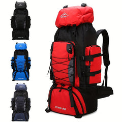 Durable Hiking Backpack with Multiple Pockets - Men and Women Camping Bag