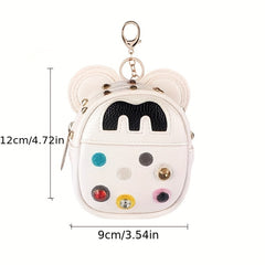 Girls Mini Coin Card Bag Wallet Waterproof Leather Key Bag
