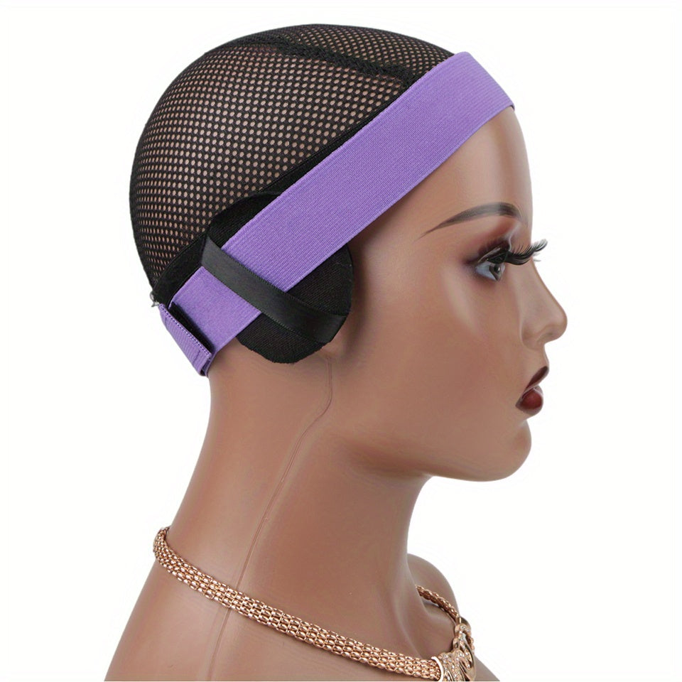 Leopard Prints Lace Head Band with Ear Covers for Wigs