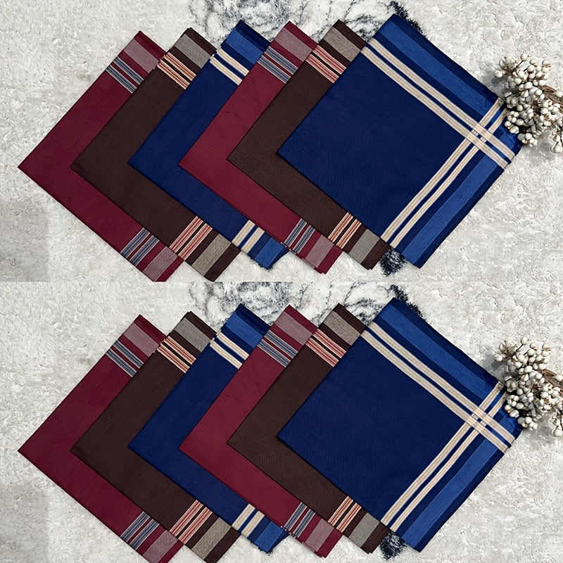 Men's Business Handkerchiefs Dark Suit Pocket Towels