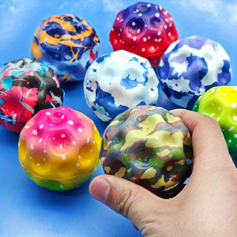 12 Pack High Bounce Sensory Training Balls - Durable Silicone Party Game Balls