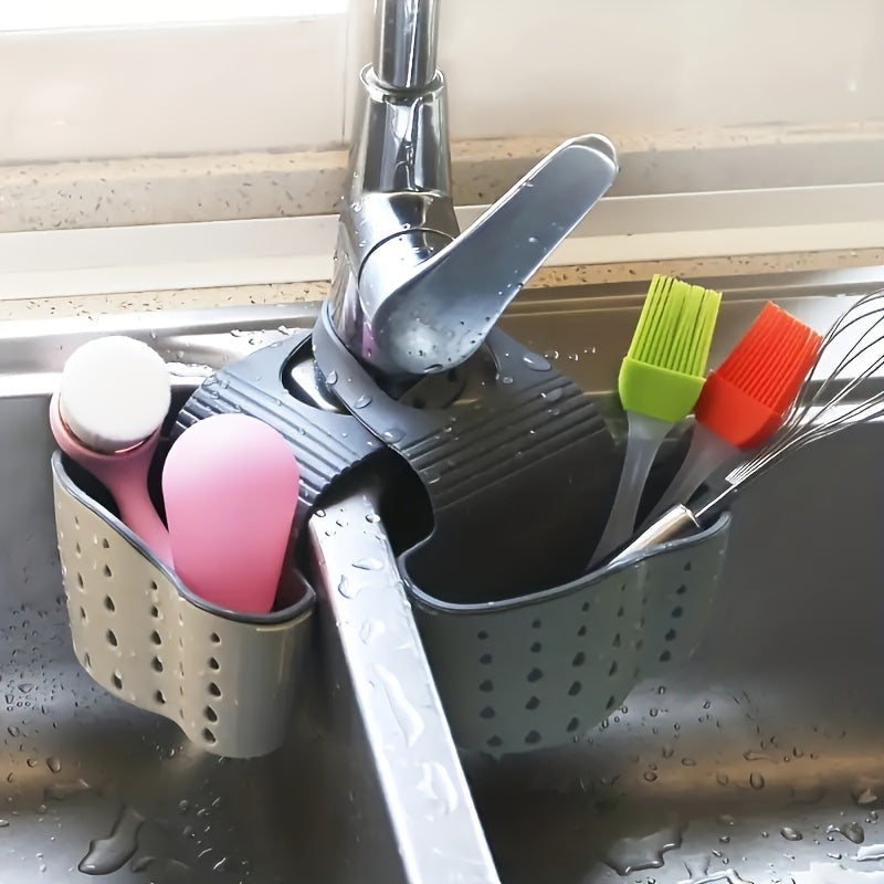 Kitchen Sink Storage Drain Basket Hanging Basket Water Pool Rack