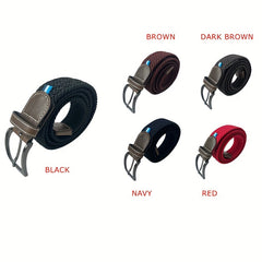 Colorful Golf Braid Stretchy Belt for Men