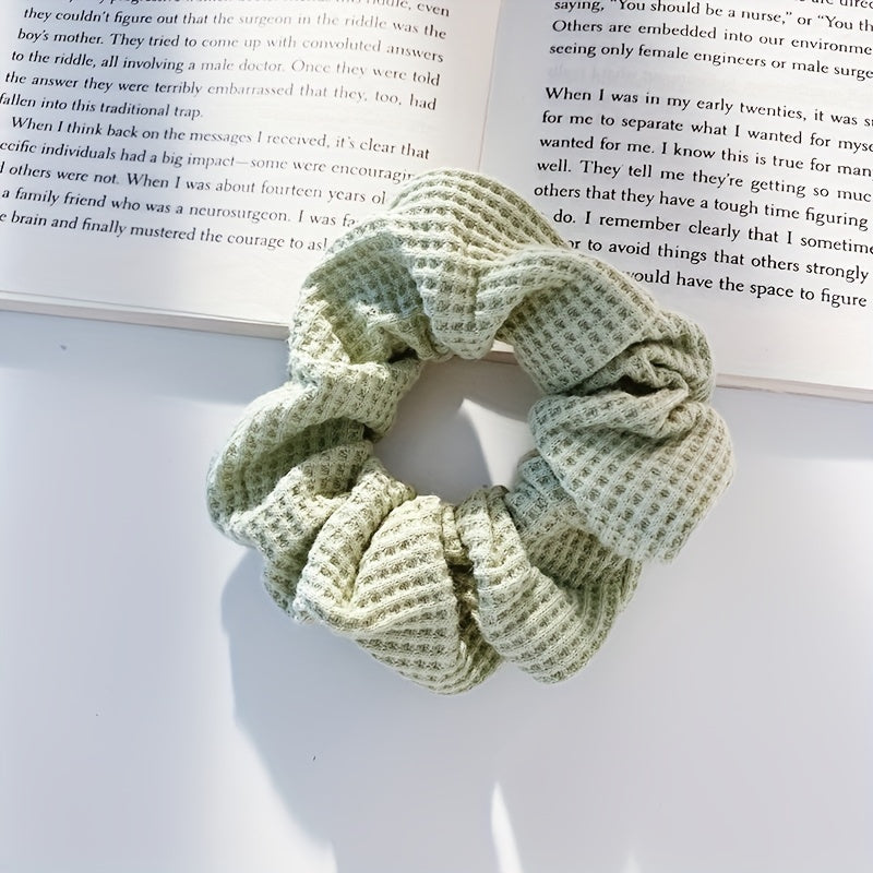 Retro Fabric Hair Tie Fat Scrunchie Head Rope Hair Accessories