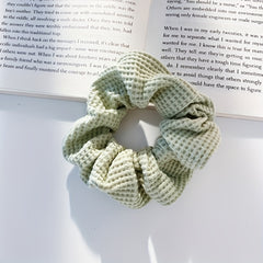 Retro Fabric Hair Tie Fat Scrunchie Head Rope Hair Accessories