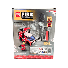 Block Tech Fire Response 101pcs Building Set