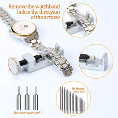 Watch Repair Tool Set - Gear Replacement Kit