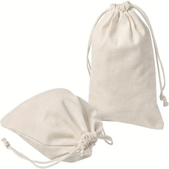 10pcs Drawstring Linen Bundle Pockets for Travel Storage Backpack Bags