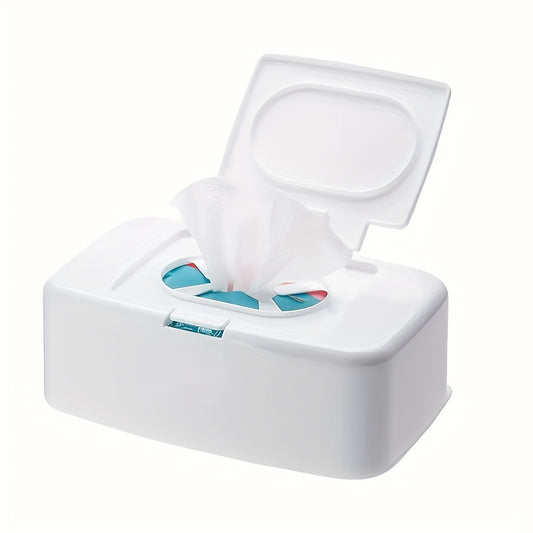 Wet Tissue Box Dispenser Portable Napkins Storage for Car Office