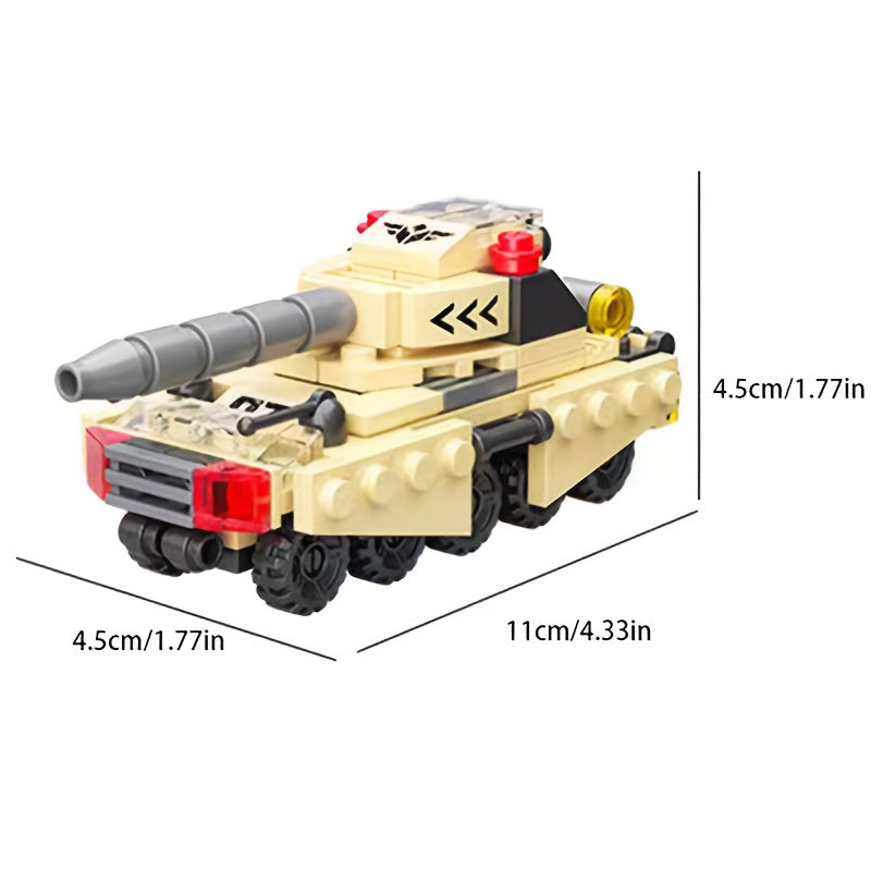 6in1 Missile Car Assembly Building Blocks - Educational Toys