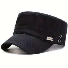 Casual Flat Cap Baseball Cap Sun Hat for Men and Women