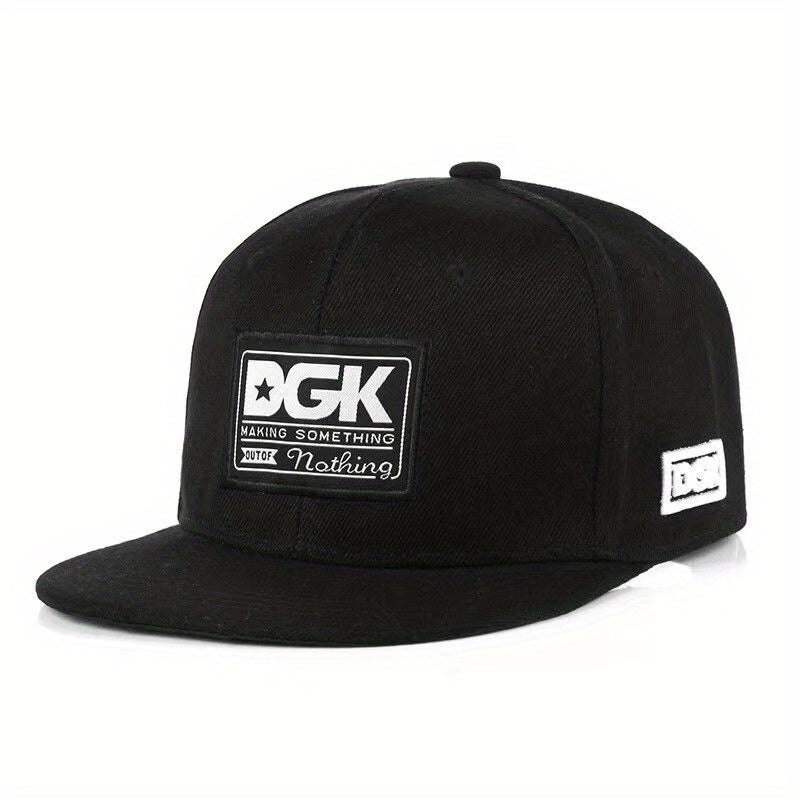 Men's Camo Flat Brim Hat Baseball Cap Sun Hat
