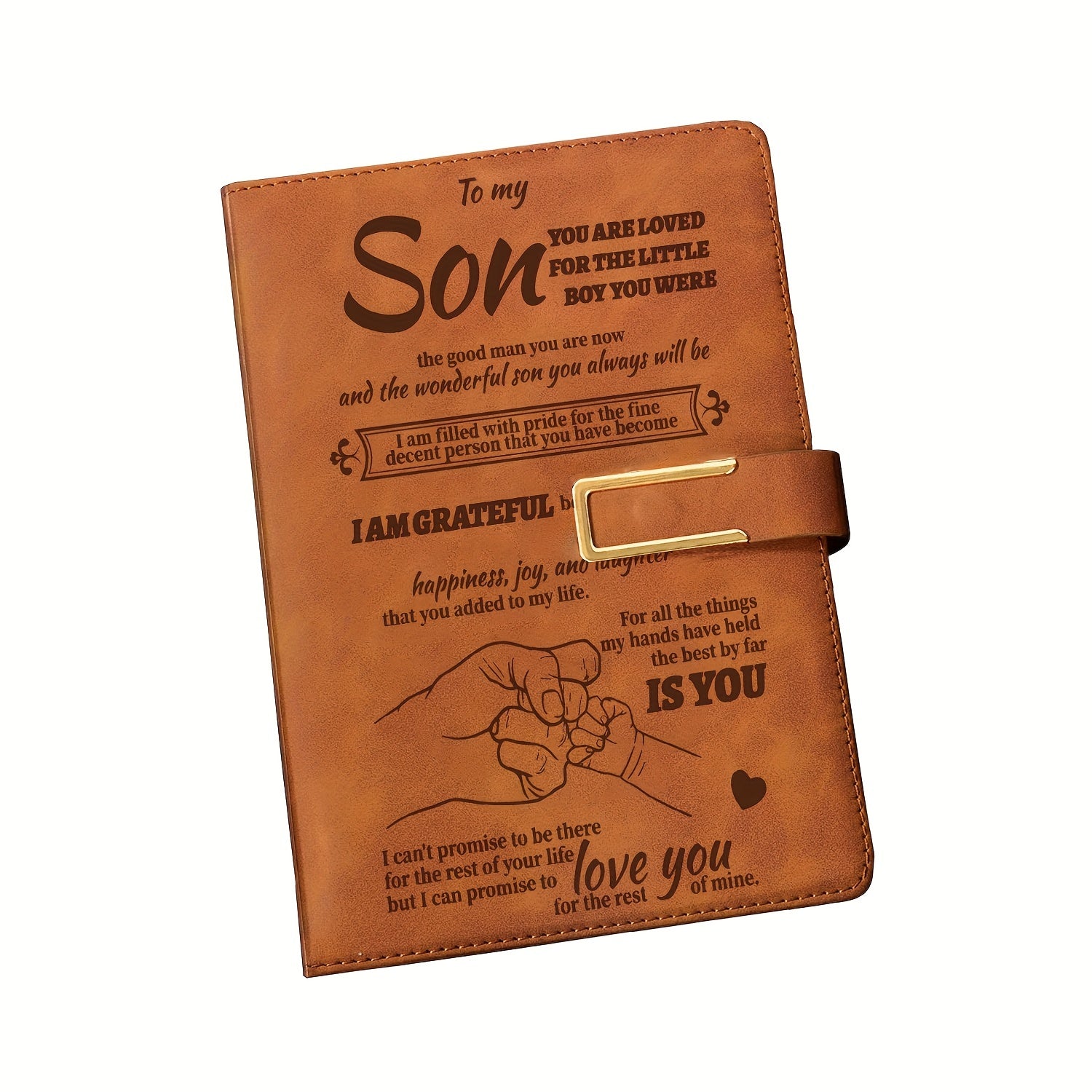 Personalized A5 Magnetic Buckle Notebook for Son