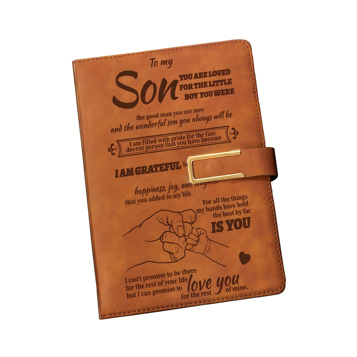 Engraved A5 Notebook Journal Gift For Son