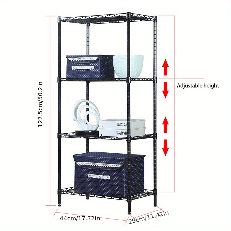 Adjustable Metal Storage Rack for Kitchen Organizer