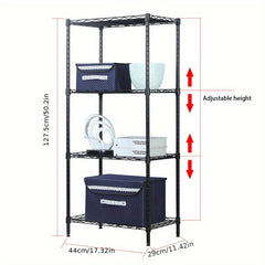Adjustable Metal Storage Rack for Kitchen Organizer