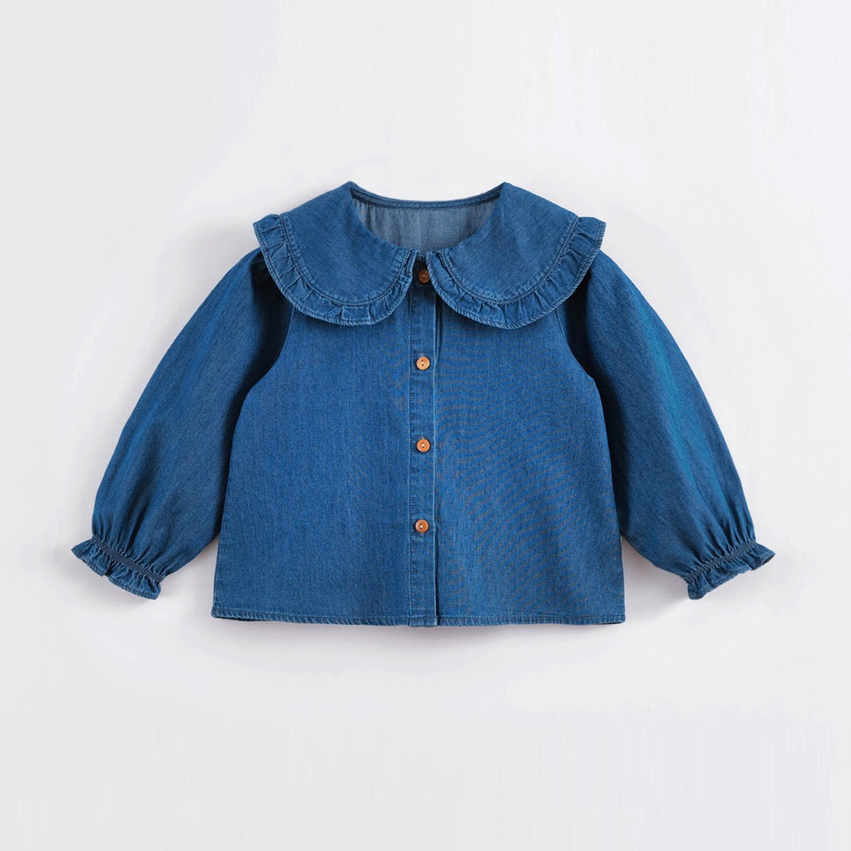 MARC&JANIE Girls Spring Cotton Denim Shirts
