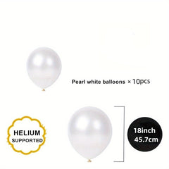 Pearl Balloons in Various Sizes for Parties and Weddings