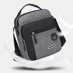 Men's Casual Shoulder Bag Water-Repellent Nylon Handbag