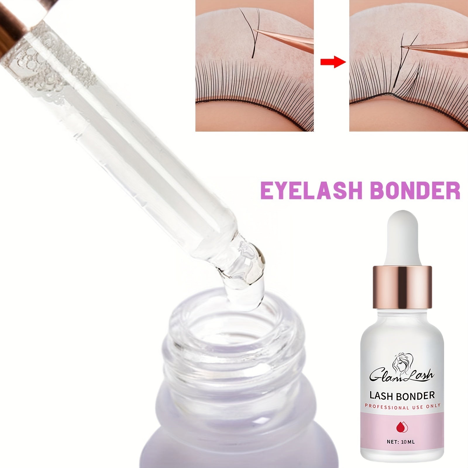 10ml Eyelash Extension Glue for Quick Drying Lash Adhesive