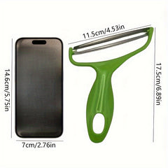 2pcs Non Slip Vegetable and Fruit Peeler for Kitchen and Outdoor Use