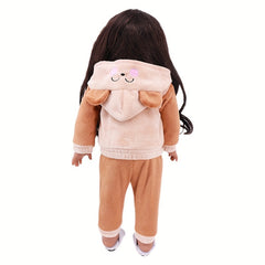 18in Animal Pattern Doll Plush Clothes for Kids
