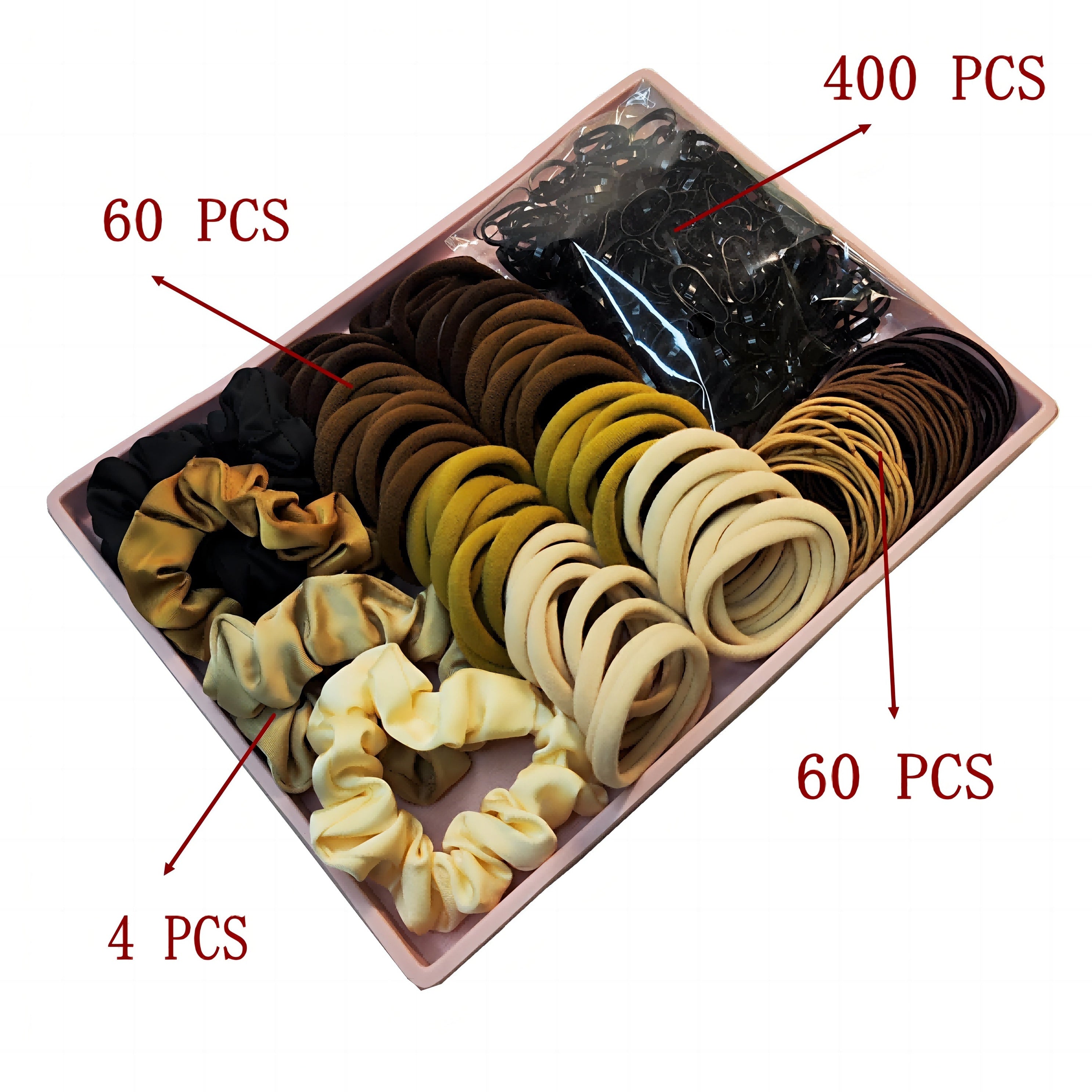 Hair Accessories Sets For Women High Elasticity Hair Tie Scrunchie