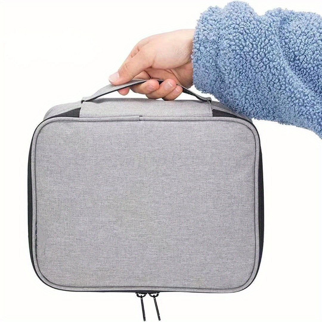 Double Layer Document Passport Bag with Lock