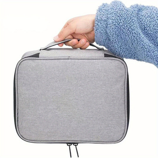 Double Layer Document Passport Bag with Lock