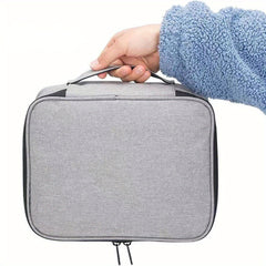 Double Layer Document Passport Bag with Lock