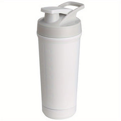 Classic Protein Shaker Bottle 27oz Stainless Steel Gym Bottle