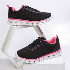 Women's Lightweight Chunky Sneakers Lace Up Running Shoes