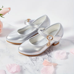 Girls' High Heel Shoes Princess Soft Sole Shoes